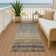 Machine Washable Indoor/Outdoor Emelia ACN2315 Stripes Rug