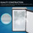 2.1 Cubic Feet Freezer with Adjustable Temperature Controls-52791983
