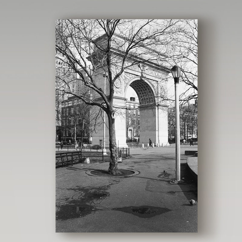 «Avis de Arc de Triomphe» Avisha, reproduction de photo sur toile tendue, H 24 po x l 16 po