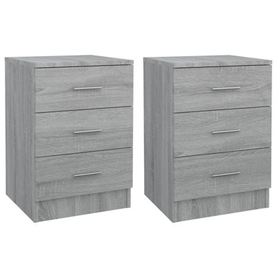3 Drawer Bedside Table