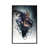 Distressed White Floater Framed Canvas selected