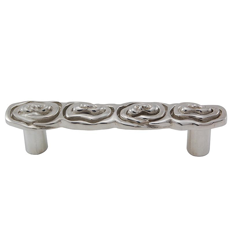 Ariosto Bar / Handle Pull, Polished Silver
