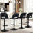 Swivel Adjustable Height Bar Stool Upholstered Counter Stool-936122565-936323306