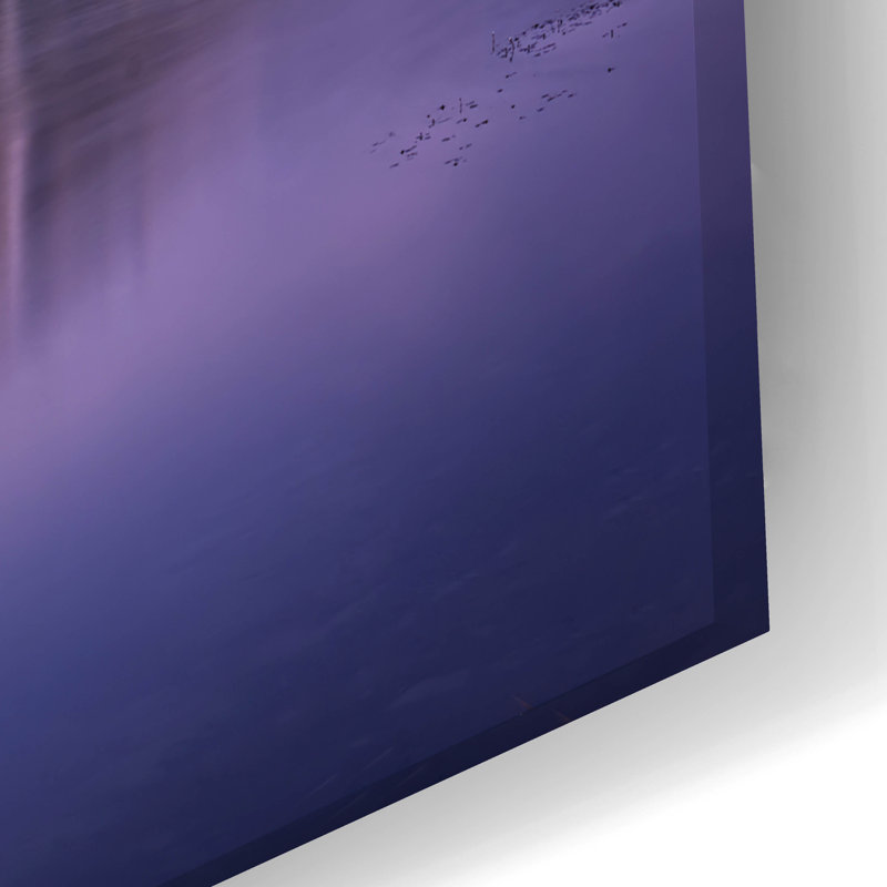 Latitude Run® 'Reflecting Tetons' by Rick Berk Acrylic Glass Wall Art, 36" x 24", H 16 po x l 24 po x P 0,2 po