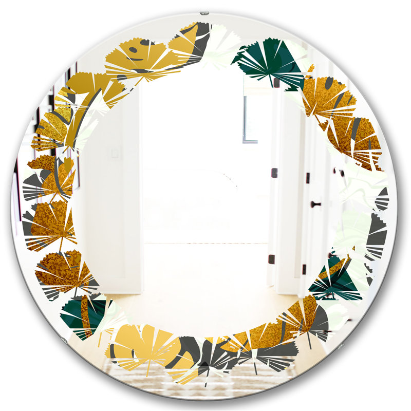 Miroir mural Foliage, H 31,5 po x l po