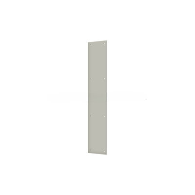 Plaque à pousser 3 1/2 po x 20 po Deltana PP3520U15 Finition nickel satiné