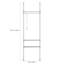 Adjustable Industrial Pipe Clothing Rack-1061229839