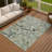 Machine Washable Indoor/Outdoor Jozwiak ACN2389 Abstract Rug-389350756