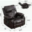 Fauteuil inclinable en cuir Gerede-624784032