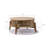 Miko 31.5'' W Mid-Century Modern Round Coffee Table with Open Storage Shelf
