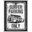 Surf Parking Only Framed Graphic Art