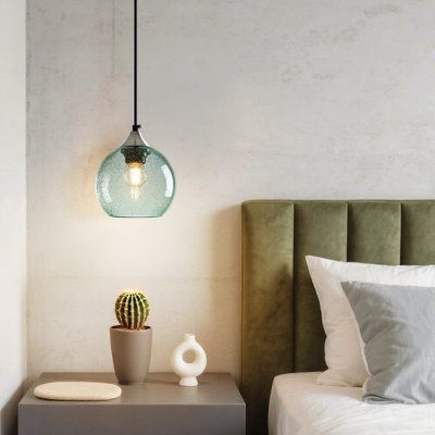 Luminaire suspendu moderne à 1 lumière pour îlot de cuisine Aarunya