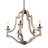 Chamblee 5 - Light Wood Dimmable Chandelier