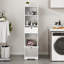 Armoire de trieur de linge inclinable à un compartiment et un tiroir -