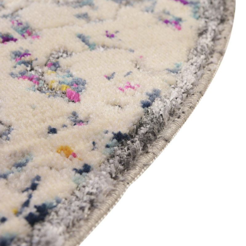 Oriental Indoor Rug, Round 5'1"
