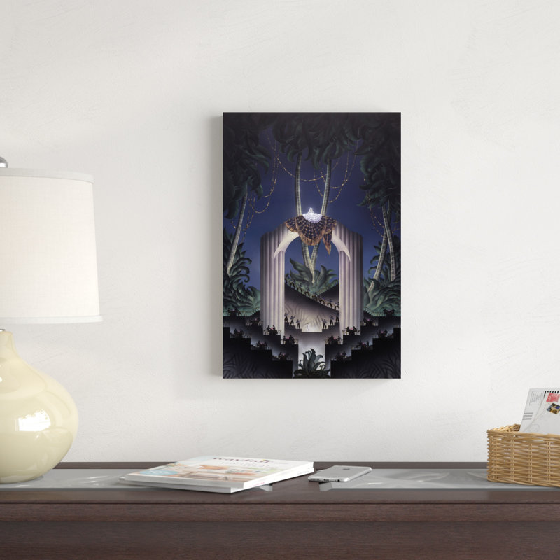 Déco paradis, H 18 po x l 12 po x P 1,25 po