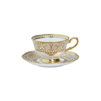 Carlsbad Queen White - Espresso Cup & Saucer -  Prouna, 018146-00132