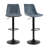 Pu Extra-tall Bar Height Bar Stools Swivel & Adjustable Height With Footrest-1458887511