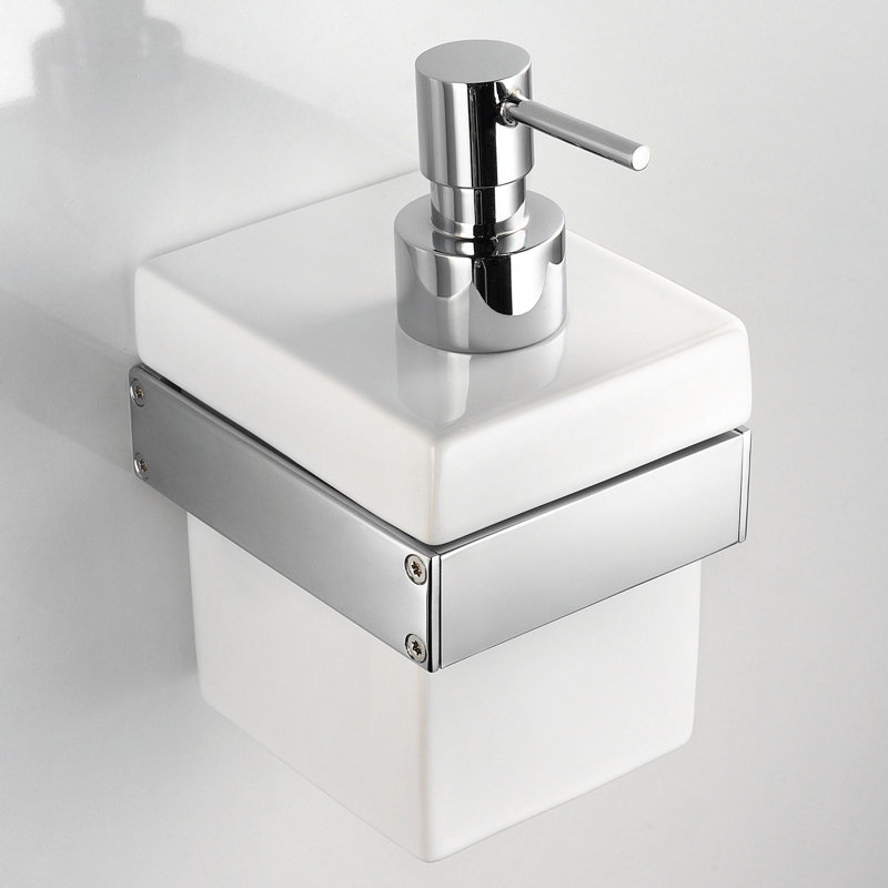 Skuara Soap Dispenser, White