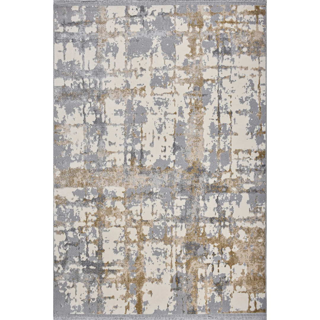 Teppich Enrik in Grau/Beige/Cremefarben