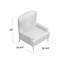 Ailis Upholstered Wingback Chair