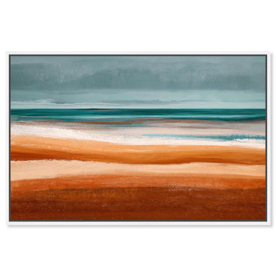 Reproduction d'art sur toile Rhyth of the Waves II par Art Remedy