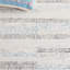 Tapis ivoire / bleu Ebony 810-1800101126