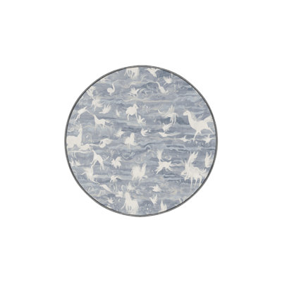 Machine Washable Gray Area Rug