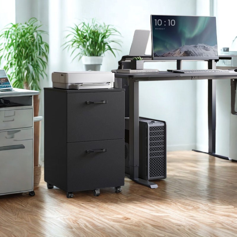 File Cabinet, Black