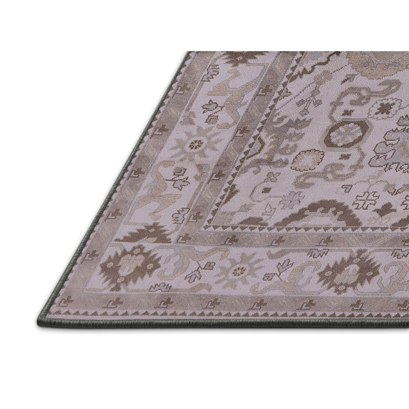 Tapis oriental beige / brun, Rectangle 4 pi x 6 pi