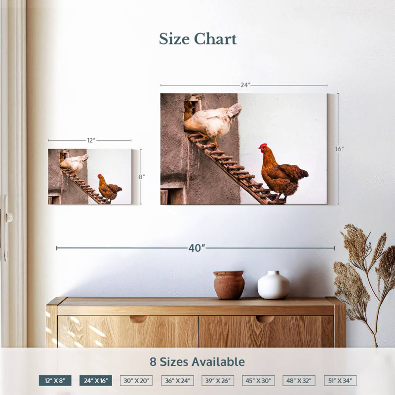 Brampt Chicken Coop, 16" H x 24" W
