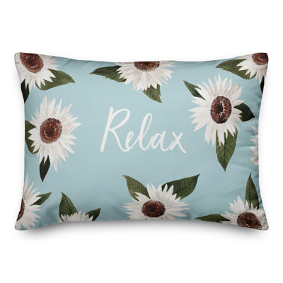  Housse de coussin rectangulaire et insert Relax