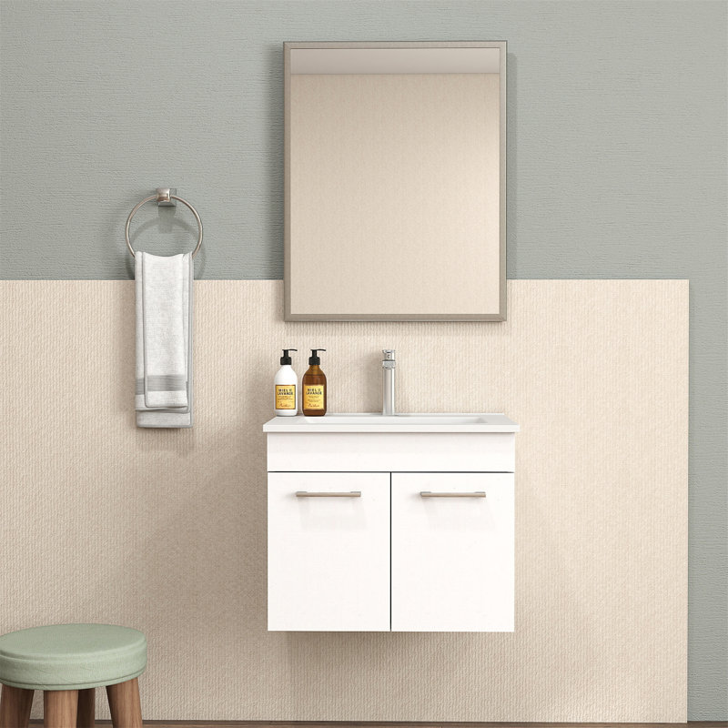 Ensemble de meuble-lavabo 24 po avec lavabo et miroir
