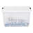 60 Qt./15 Gal. Plastic Storage Boxes with Latching Lids in White-1611919637