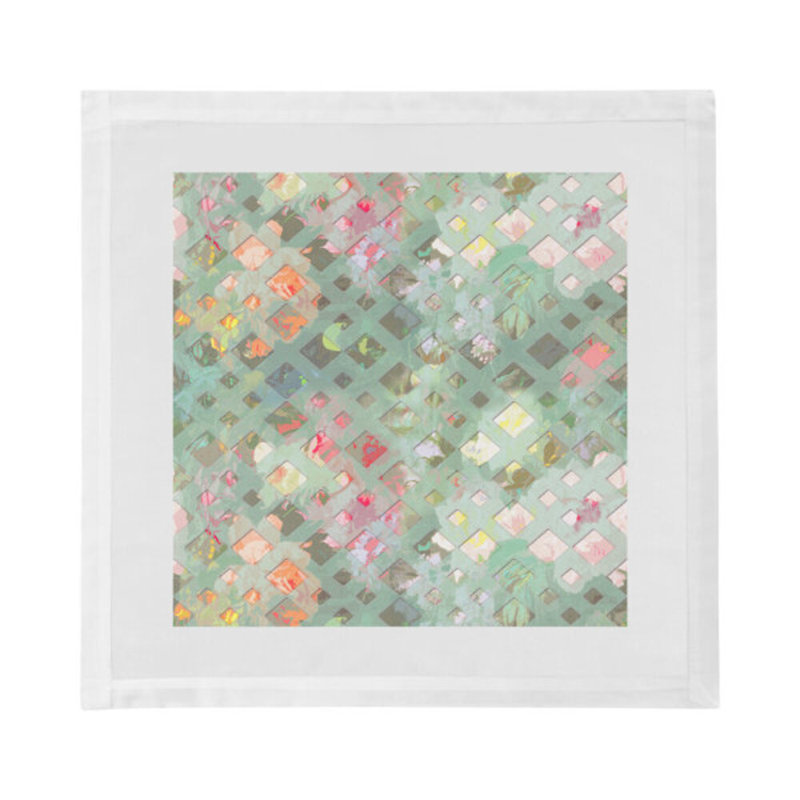 Defosse Trellis Square Napkins, Brandun