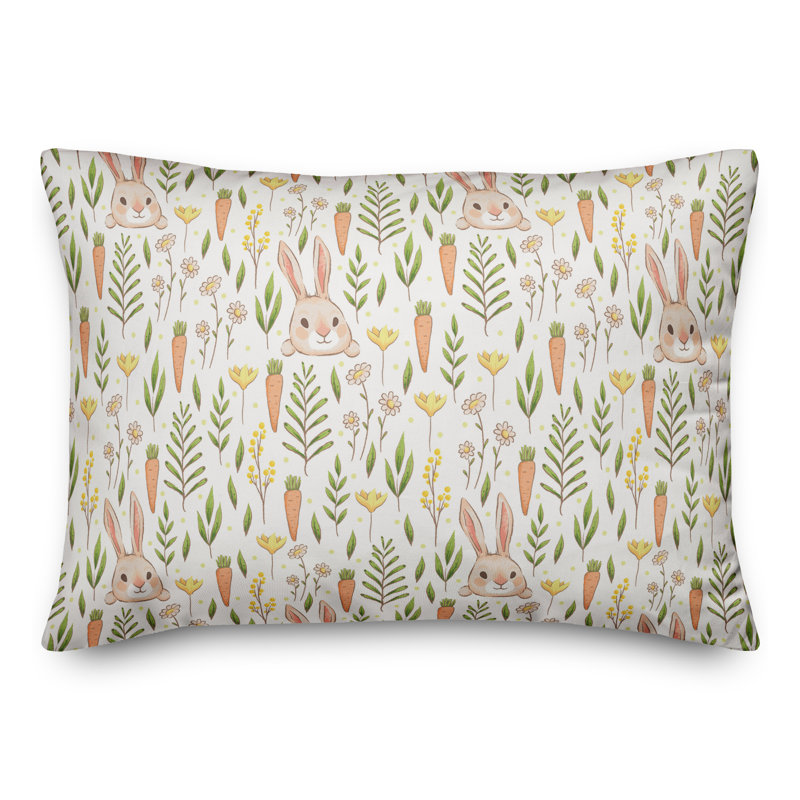 Abstract Outdoor Reversible Throw Pillow