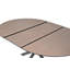 Deebora 160 cm Extendable Round Dining Table with Steel Base-674337392