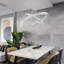 Sidney 2 - Light Silver LED Crystal Pendant-1377223528