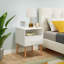 Cascade 106.68cm W Bedside Table-1122294986