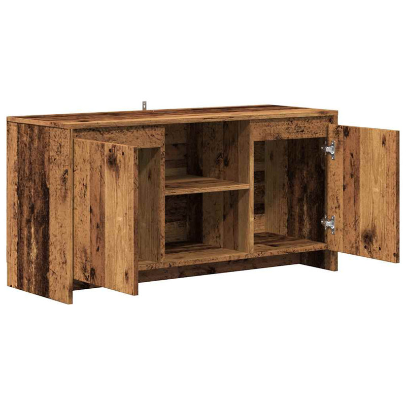 Naila Unfinished TV Stand, Old Wood