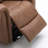 42'' Vintage Oversize Vegan Leather Rivet Power Reclining Chair with Remote Control-1394818316