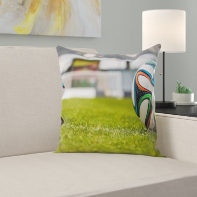 Microsuede Throw Pillow