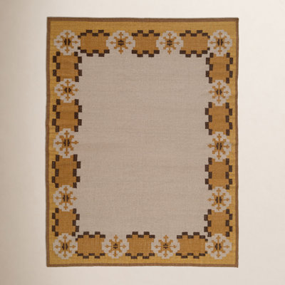 Heidi Nordic Flatweave Geometric Wool Rug