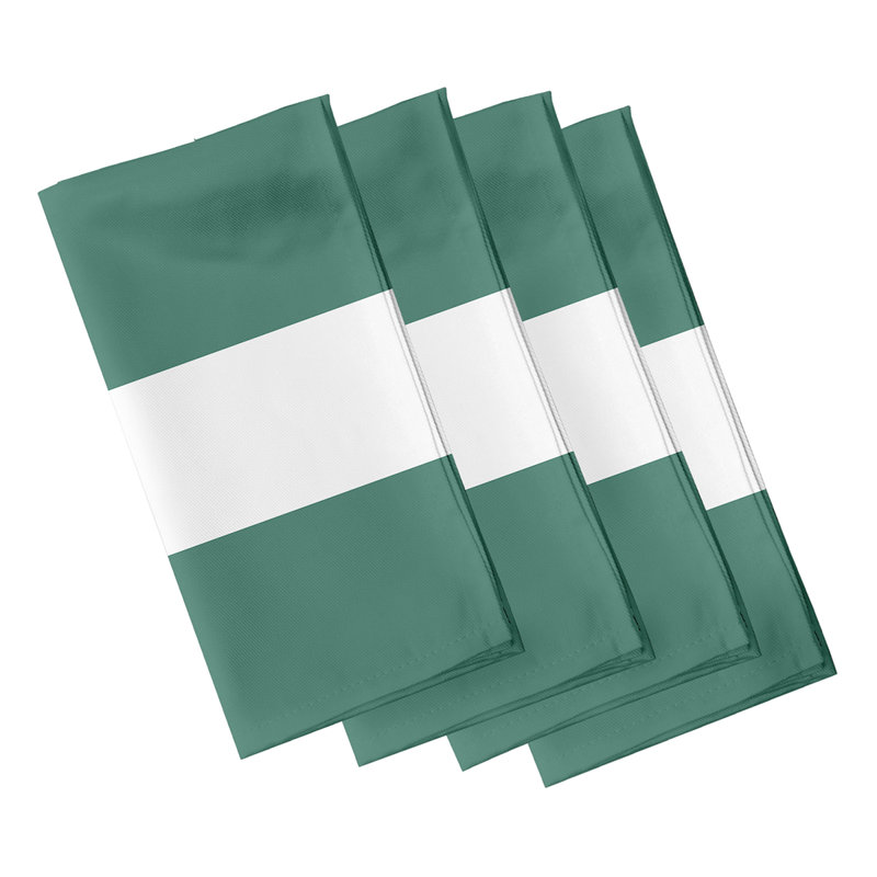 Ensemble de serviettes 4 pièces Synthia, Vert