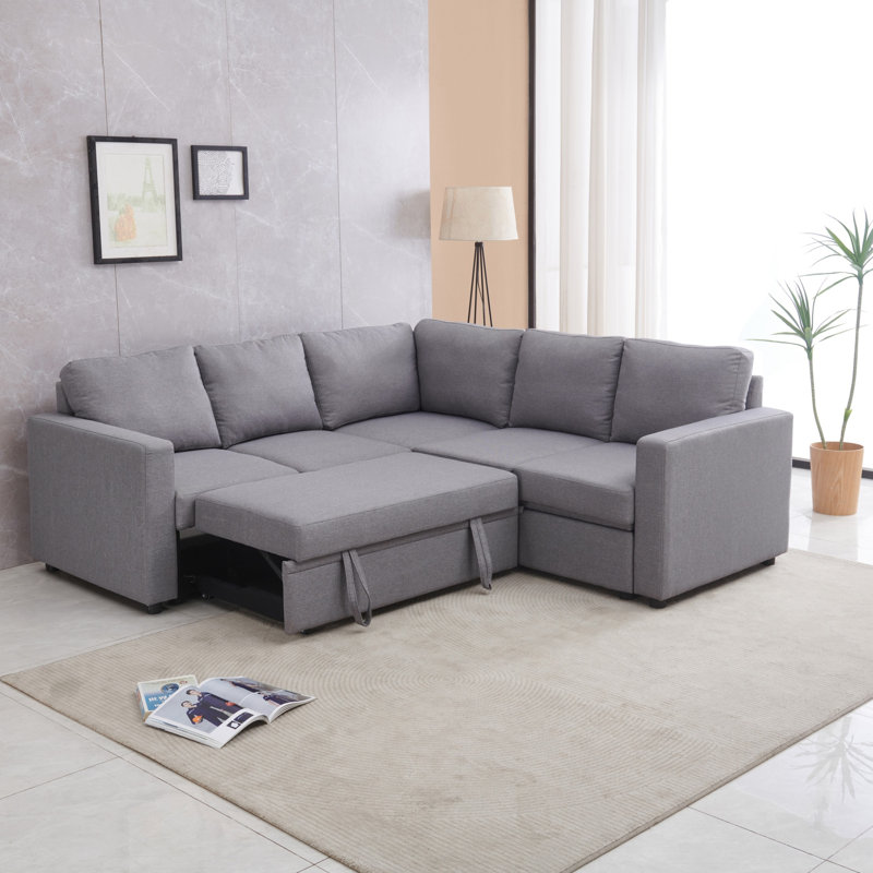 Canapé-lit modulaire, Gris