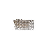 Giogali Wall Lamp Crystal Smoky Matt Bronze 1 E12 Ul