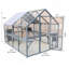 Grande cage à chat en bois pour chat Catio