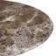 Pavlo Dining Table-Brown Marble-1689599827