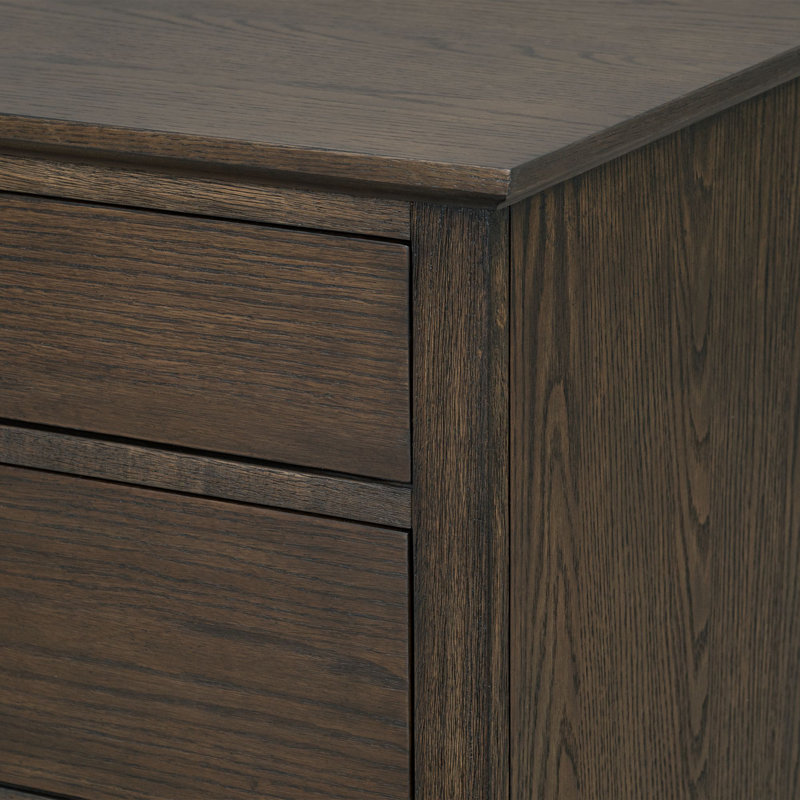 Victoria 40" 4-Drawer Dresser, Antique Brown