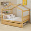 Lit en bois avec couchette-381132854